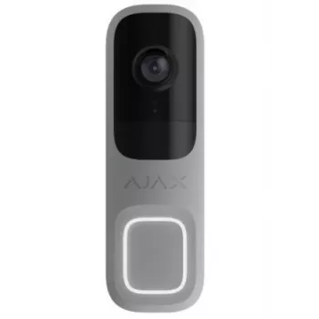 Videoporteiro Ajax 8EU ASP cinzento 4MP com sensor PIR IA