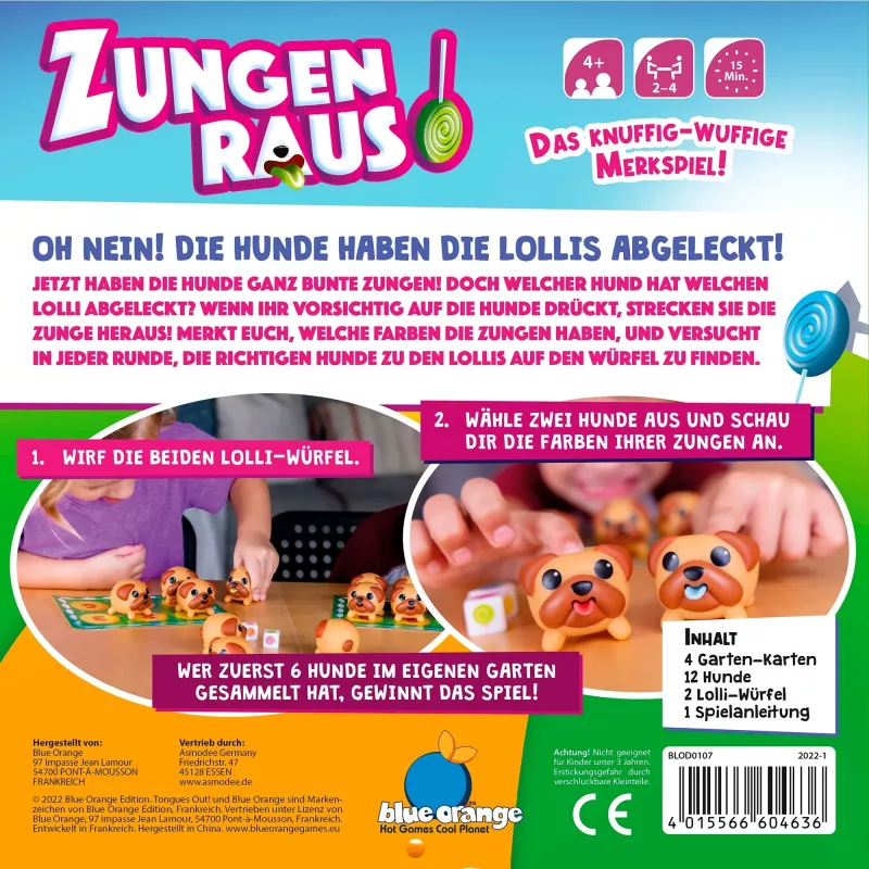 Zungen Raus, jogo de tabuleiro