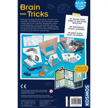 Kosmos Fun Science Brain Tricks, Conjunto de experiências, Eletricidade, 8 anos, Multicolor