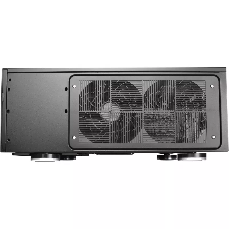 SilverStone Grandia GD08 - Desktop - SSI EEB - sem fonte de alimentação - preto - USB/Áudio