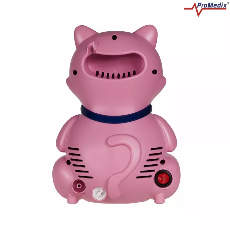 Nebulizador inalador ProMedix PR-816 design compacto para crianças, modelo PR-816