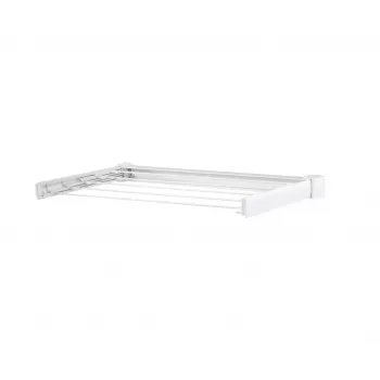 Prateleira de parede Leifheit Telegant 30 Protect branca, largura 720 mm, profundidade 370 mm, fio de 3 m