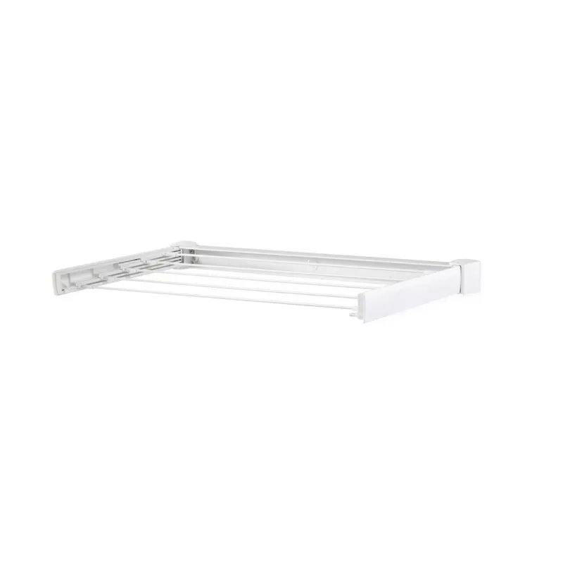 Prateleira de parede Leifheit Telegant 30 Protect branca, largura 720 mm, profundidade 370 mm, fio de 3 m