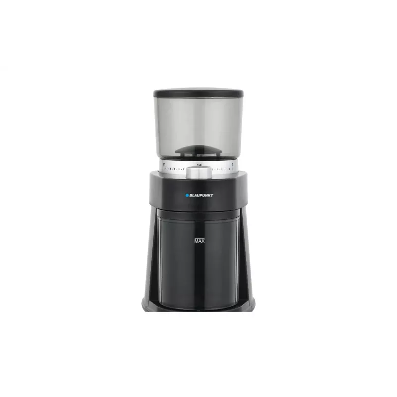Moinho de café com moinho de impacto BLAUPUNKT FCM501 — 250 g de grãos, 180 g de café moído, 120 W, prateado