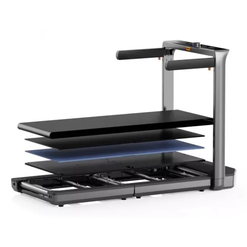 Kingsmith MX16+ WalkingPad passadeira elétrica dobrável, 1320 x 500 mm, 1-16 km/h, preta