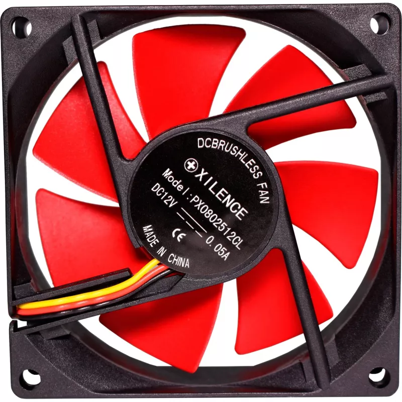 Ventoinha para caixa Xilence XF037 RedWing 80 mm