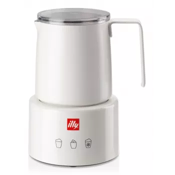 Espumador de leite automático Illy 22984 branco aço inoxidável AC 230V