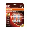 Lâmpada de farol de halogéneo osram H7 NIGHT BREAKER 220 — embalagem dupla (modelo 64210NB220-2HB)