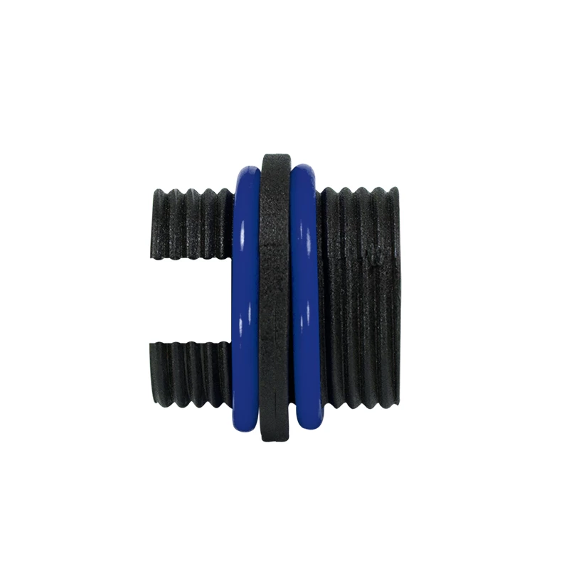 LogiLink Caixa exterior IP68 para módulos Keystone e acopladores, plástico, poliamida, preto, IP68, 140 mm, 36 mm, 36 mm
