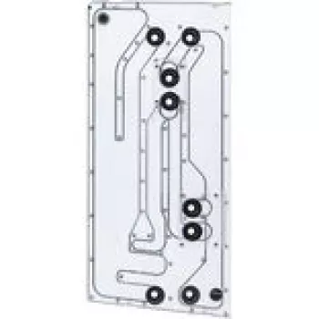 Distroplate com EZ-Fittings PHANTEKS Glacier
