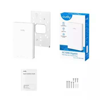 Access point de parede Cudy AC1200 Gigabit, Access point