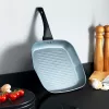 Chapa Russell Hobbs RH01861EU7 28 cm Crystaltech – superfície de cozedura antiaderente, frigideira plana