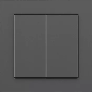 Interruptor de luz sem fios Senic Friends of Hue antracite 81x81x17 mm