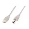 Cabo de ligação USB 2.0 Digitus AK-300105-018-E