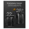 Mochila para portátil inateck 15,6 BP01009 preta 22-26,8 L