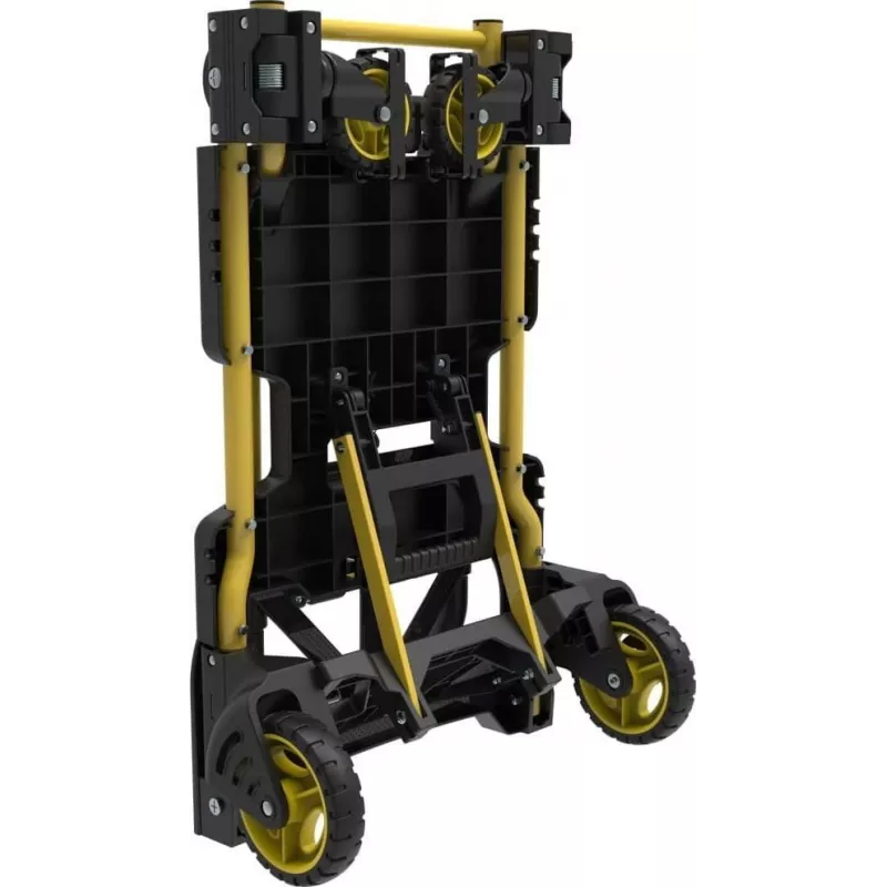 Carrinho de transporte dobrável Stanley até 70/137 kg amarelo, preto