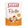 Comida húmida para cães RINTI Filetto filete de frango com corações 100 g — alimento completo em porção individual, 82 % de humidade, 14 % de proteína