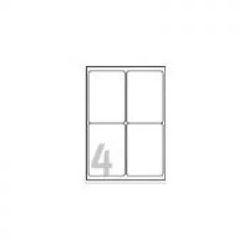 Avery Zweckform Avery - Branco - 99,1 x 139 mm 400 etiquetas (100 folhas x 4)