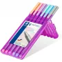 Staedtler triplus fineliner 334 conjunto pastel, 0,3 mm, 6 cores