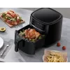 Fritadeira de ar quente Xiaomi 6L MAF08 Single 1500 W fritadeira de ar quente preta