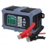 Carregador de bateria inteligente com microprocessador Qoltec com testador de bateria e função de reparação 12V | 6A | LCD | Carregador de bateria para bateria AGM LiFePO4 GEL
