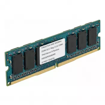 Kingston - DDR4 - Módulo - 8 GB - DIMM 288-PIN - 3200 MT/s / PC4-25600 - CL22 - 1.2 V - registado - Paridade - ECC