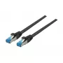 Cabo patch RJ45 EFB-Elektronik Cat.6A S/FTP TPECat.7 cabo bruto superflex preto 7,5 m Fabricante: EFB Elektronik (K5525FSW.7,5)