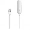 Cabo de rede Ubiquiti UACC-Cable-Extender-C6A RJ-45 Cat6a 0,185 m branco