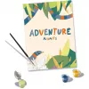 Conjunto de arte Ravensburger CreArt – conjunto de pintura «Hello New Adventure», modelo 23904
