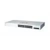 Comutador gerido L2 Gigabit Ethernet Cisco CBS220-24T-4G — 24x 10/100/1000 RJ-45, 4x SFP, 1U, 56 Gbit/s