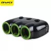 Adaptador para isqueiro de automóvel Awei C-35 para tomadas de 12V e 24V