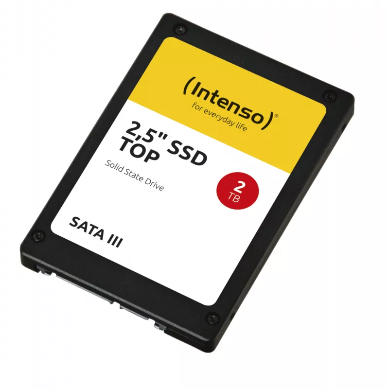 SSD|INTENSO|2000 GB|Serial ATA|Velocidade de escrita 520 MB/s|Velocidade de leitura 550 MB/s|2.5|960xTBW rating|MTBF 2000000 h|3812470