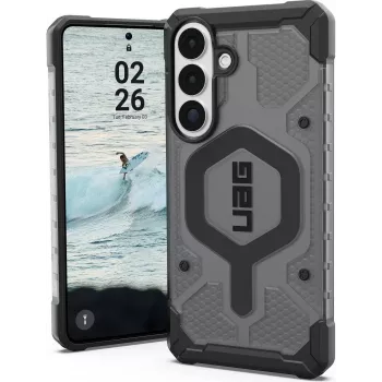 Capa UAG Urban Armor Gear Pathfinder com módulo magnético | Samsung Galaxy S26+ | cinza (cinzento transparente)/Preto | 214527113140 (214527113140)