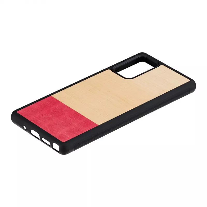 Capa para telemóvel Man and Wood Galaxy Note 20 — miss match preto