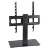 Suporte de TV MACLEAN MC-450 para TVs de 32–65 polegadas, carga máx. 40 kg, VESA até 400×400, base de mesa/secretária