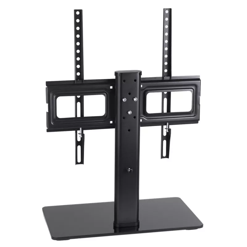 Suporte de TV MACLEAN MC-450 para TVs de 32–65 polegadas, carga máx. 40 kg, VESA até 400×400, base de mesa/secretária