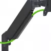 Suporte de mesa para monitor ART RAMM UM-116 para 2 monitores 13–32 polegadas, suporte de braço duplo ajustável em altura
