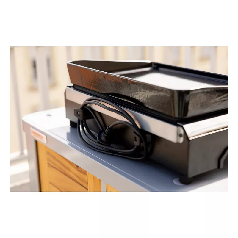 Grelhador de contacto Campingaz Plancha Electric 1 XD 2100 W preto