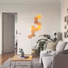 Iluminação de ambiente Nanoleaf Elements Aspeto madeira Hexágono Pacote de expansão de 3