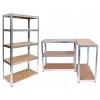 Top e shop SHELF G9040 estante para ferramentas de jardim, independente, aço galvanizado, MDF