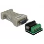 DeLOCK 62920 Conversor série de RS-232 DB9 fêmea para RS-422/485 DB9 macho, ESD 15 kV