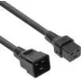 ACT cabo de alimentação C19 IEC Lock - C20 preto 3 m, PC1286