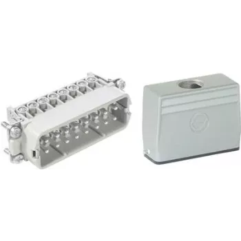 Conjunto de conectores LappKabel EPIC®KIT H-A 16 75009630 16 + PE parafusos 1 conjunto (75009630)