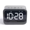 Despertador digital Denver EC-53B preto LCD Bluetooth pilha