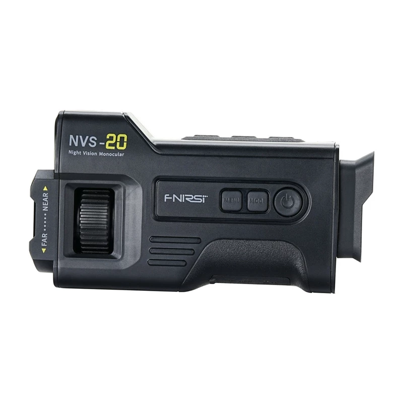 Câmara de visão noturna digital Fnirsi NVS-20 com gravação 4K-HD — gravador portátil de mão