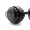 Auscultadores sem fios MEDIA-TECH EPSILION BT MT3591 Bluetooth 4.2 microfone rádio FM preto
