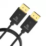 Cabo DisplayPort Akasa PROSLIM 8K 8Ka60Hz - 2 m (AK-CBDP26-20BK)