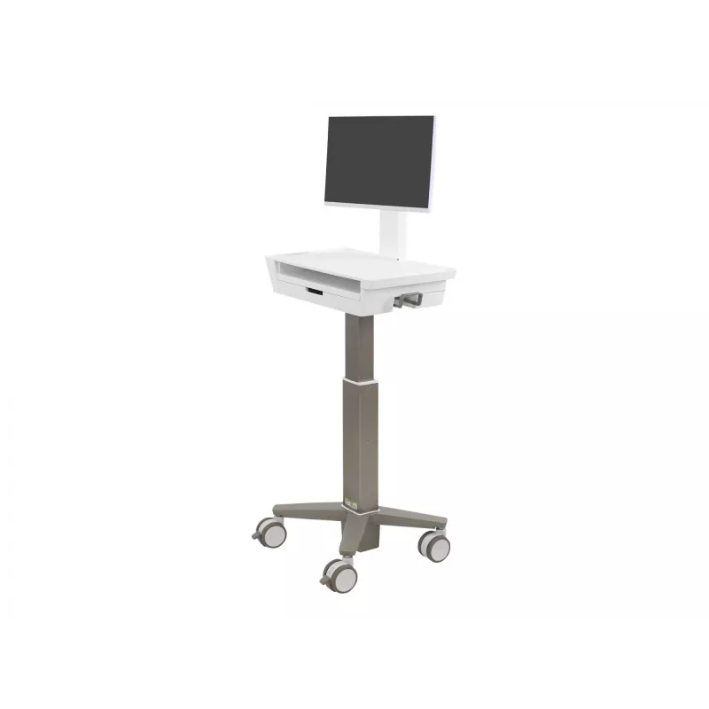 Carrinho multimédia Ergotron CareFit slim 2.0 Cinzento Branco Alumínio Plástico Aço