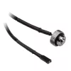 Sensor de temperatura XSPC 2x G1/4 rosca fêmea – cromado, 2x G1/4 rosca fêmea