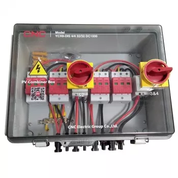 Caixa combinadora PV HiSmart NV822317 DC 4in-4out IP66